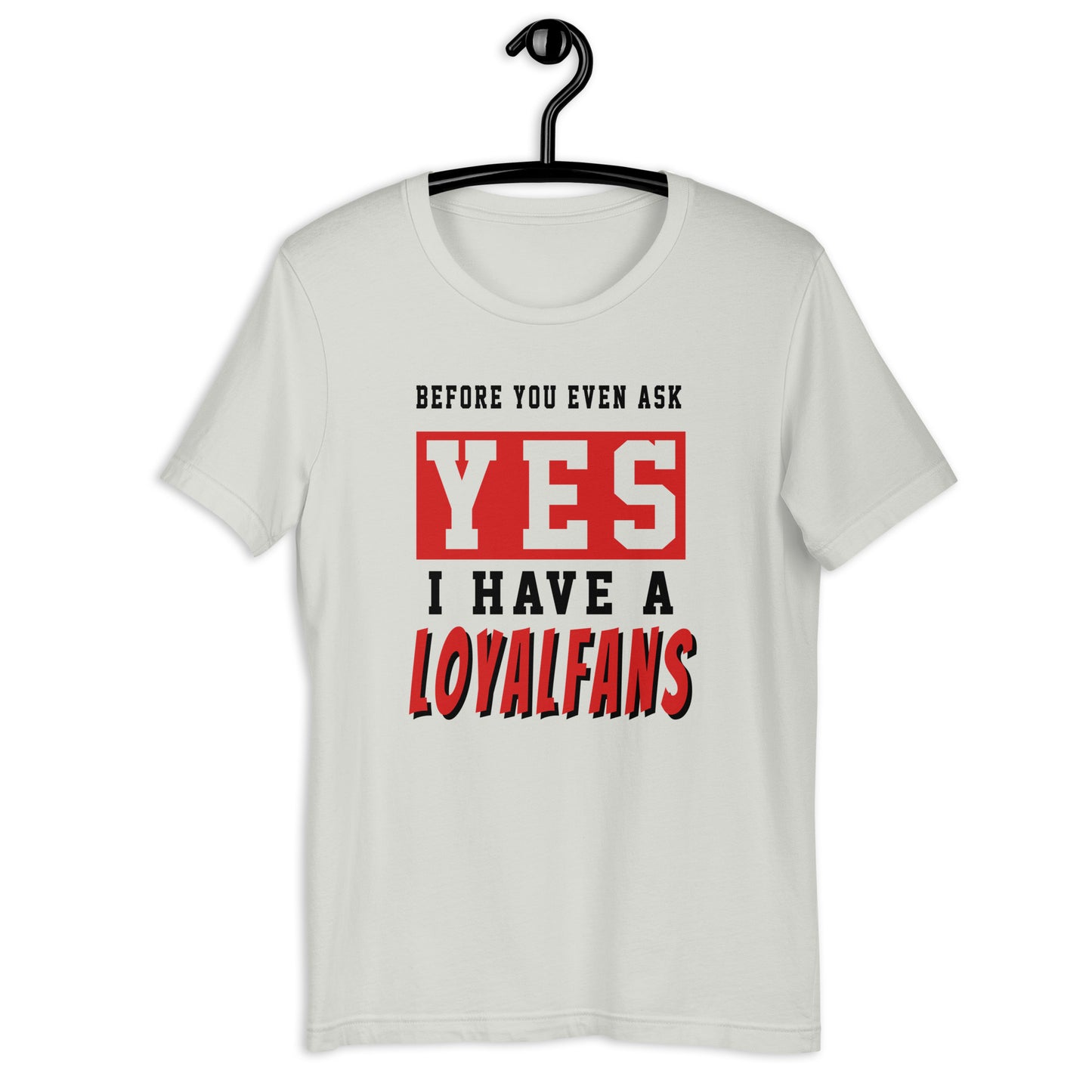 Before you ask LF Short-Sleeve Unisex T-Shirt
