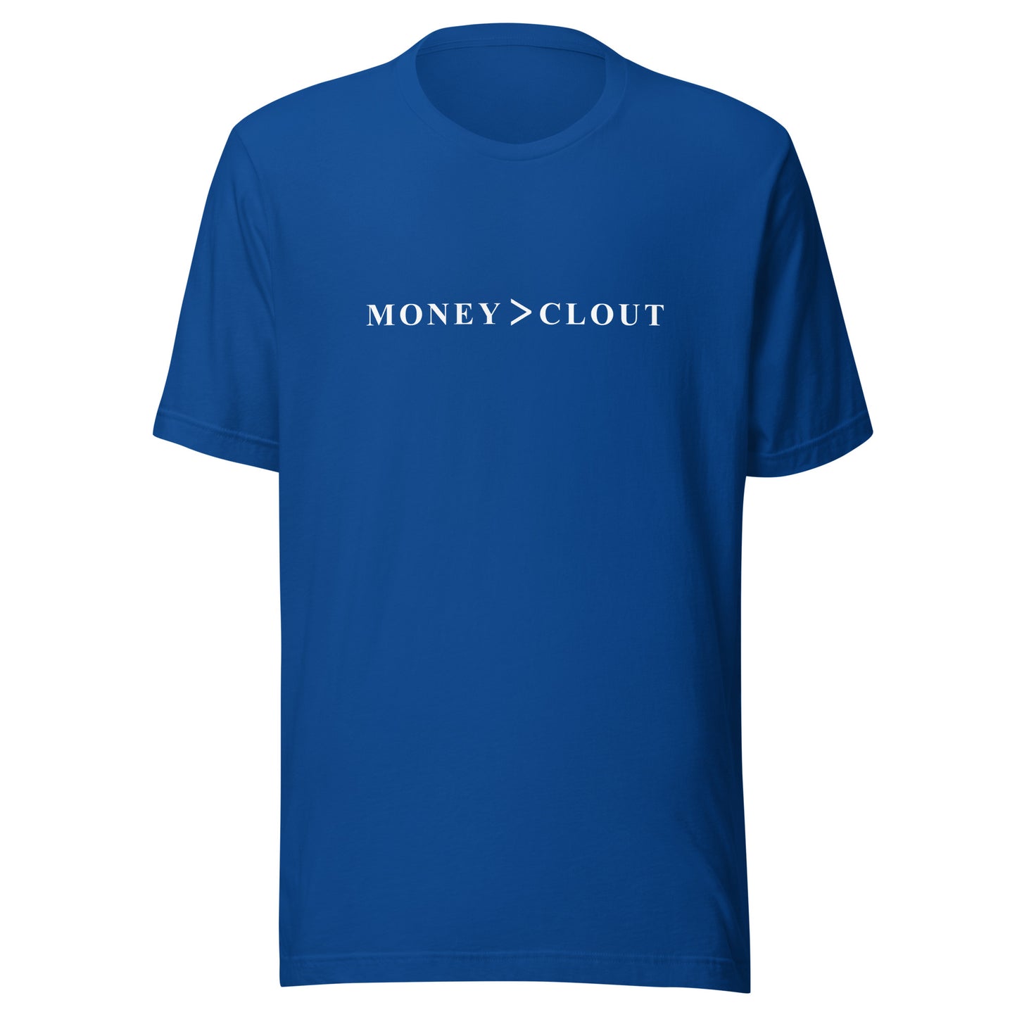 Money over Clout 1 Short-Sleeve Unisex T-Shirt