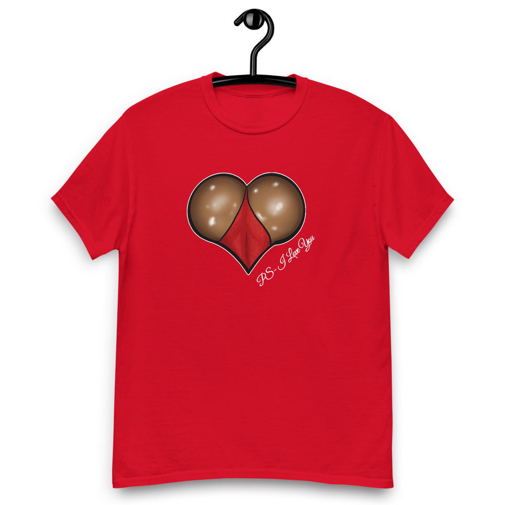 PS - I Love You "Chocolate" heavyweight tee