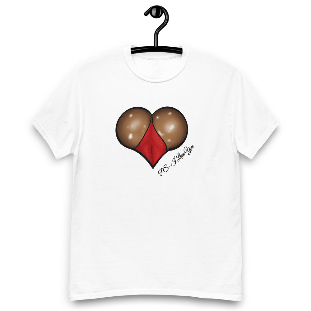 PS - I Love You "Chocolate" heavyweight tee